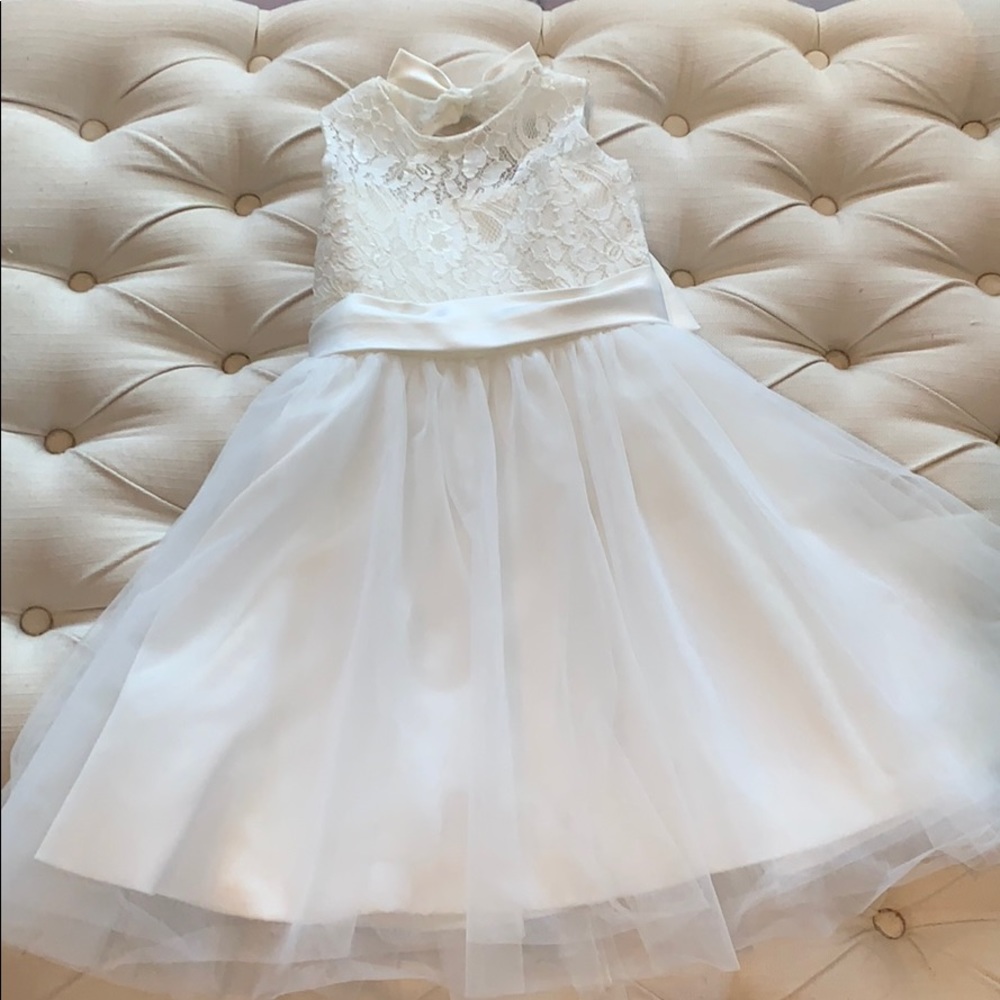 Beautiful flower girl dress